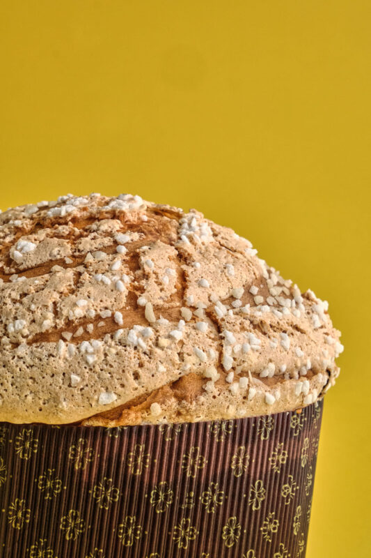 PANETTONE DE CARAMELO SALADO CON ALMENDRAS