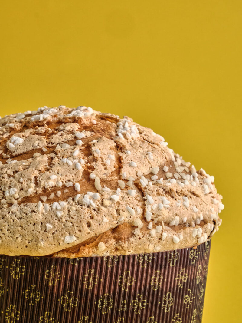 PANETTONE DE CARAMELO SALADO CON ALMENDRAS